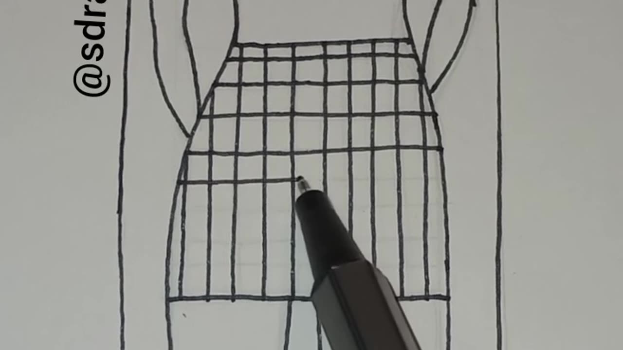 If Tony Thompson Was A Girl Inspired Fashion Illustration Line Drawing