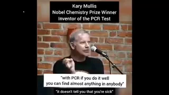 Kary Mullis Inventor of the PCR Test