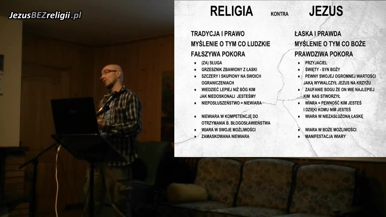 RELIGIA kontra JEZUS