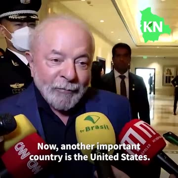 President Lula in Beijing: 'US and other countries must stop supplying weapons and encouraging war'