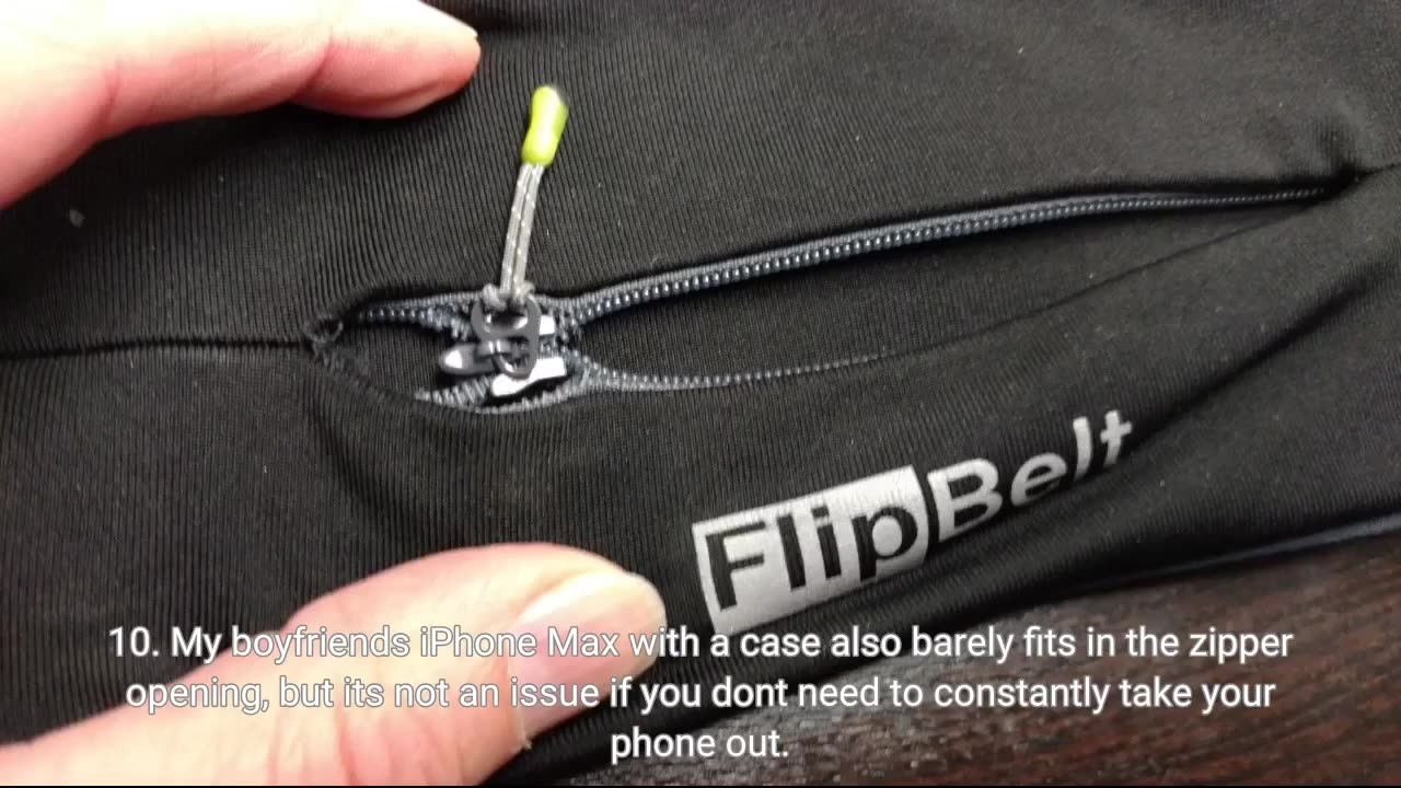 Customer Comments: FlipBelt Zipper Running Belt Fitness and Running Fanny Pack for Women and...