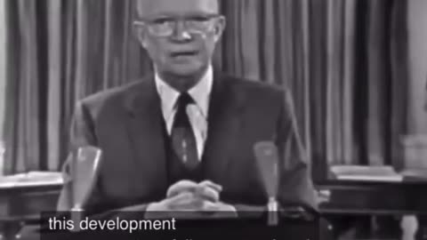 Eisenhower military industrial complex longer clip