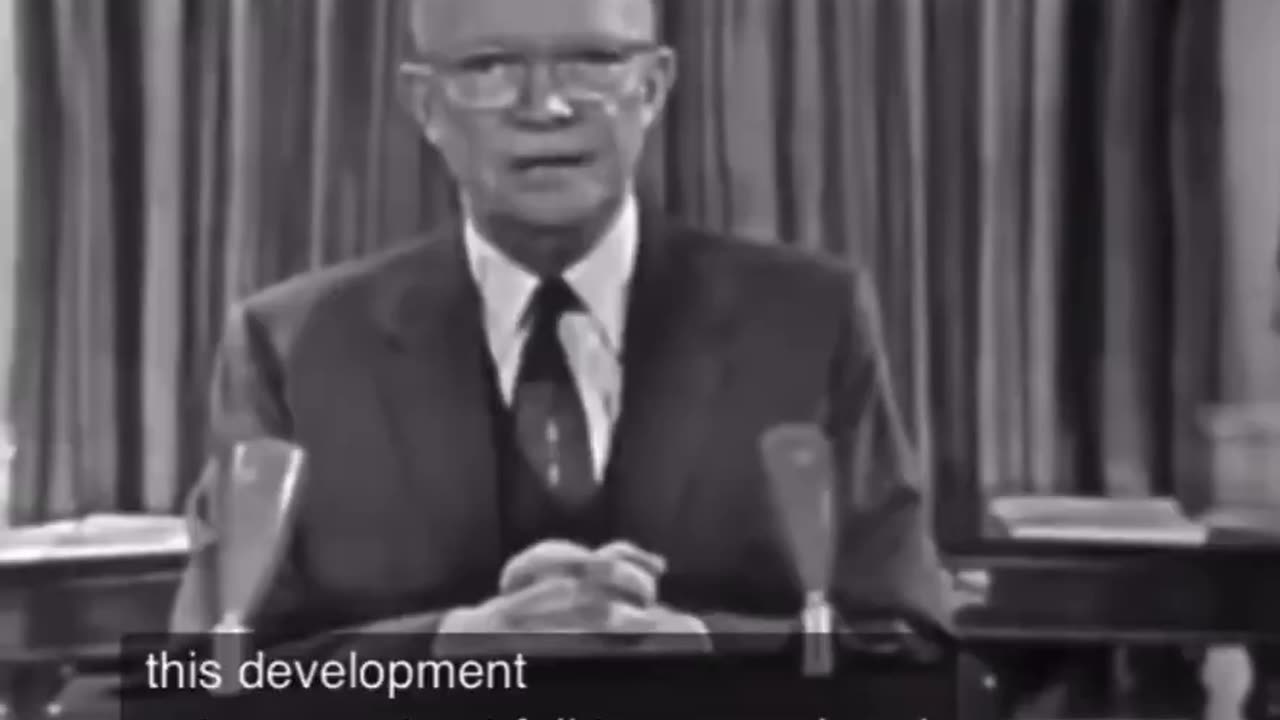 Eisenhower military industrial complex longer clip