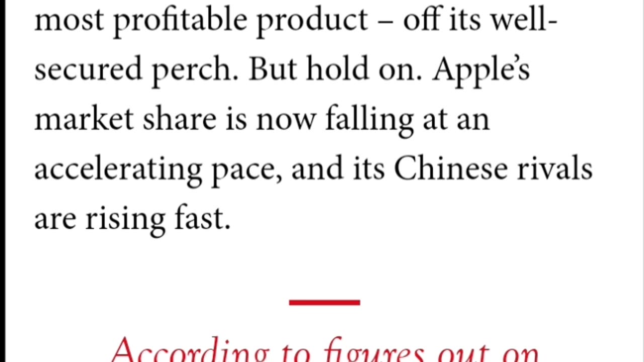 If Apple loses against China so will the West.