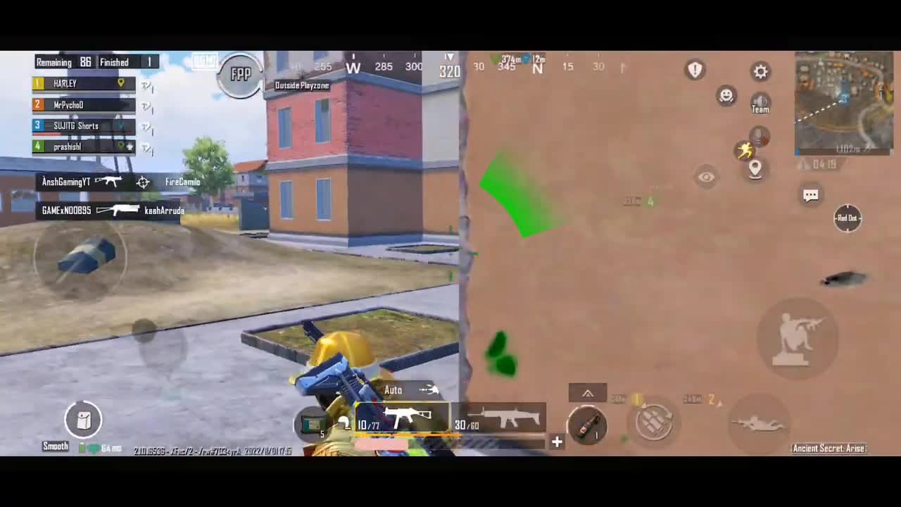 Without Helmet Vest Vs Lambo Squad 🥵🔥__ #bestplayer #bgmi #fastestplayer #shorts #viralshorts