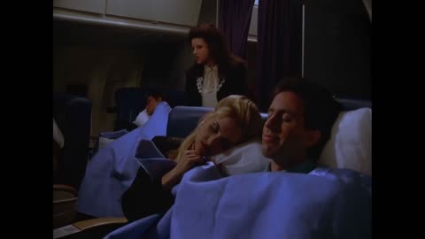 Elaine Flies Coach The Airport | Seinfeld