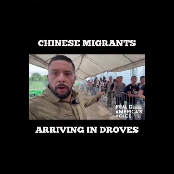 Chinese Male Immigrants Flooding the Border