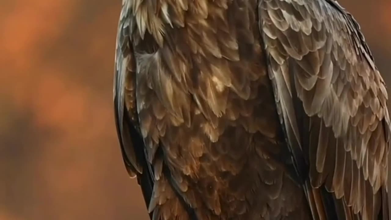 Eagle on a Branch: Majestic Display of Power and Grace