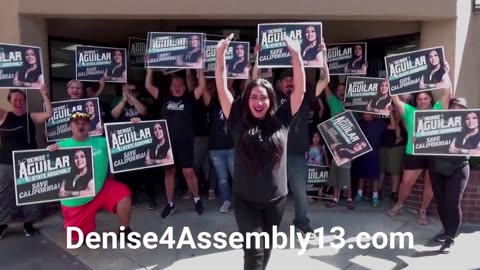 Denise Aguilar Mendez candidate for Cal State Assembly "volunteer appreciation day"