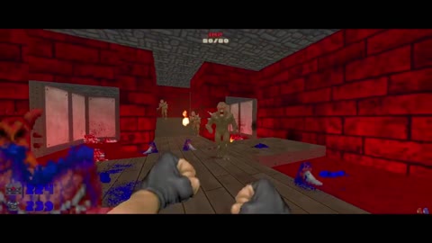 Brutal Doom - Doom 2 - Lvl 22 - Blood Citadel