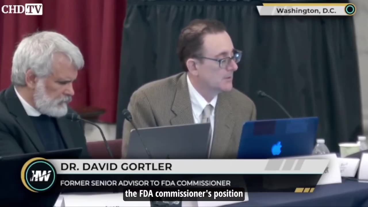 Former advisor for FDA commisioner-