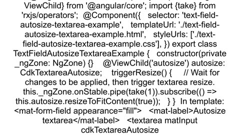 Angular auto resize text-area