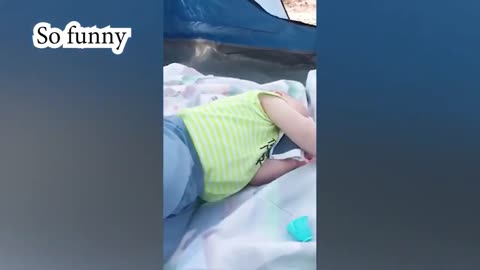 funny baby video