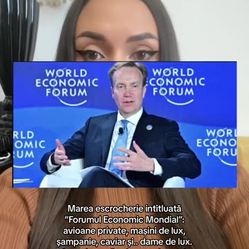 Marea escrocherie intitulată ”Forumul Economic Mondial”