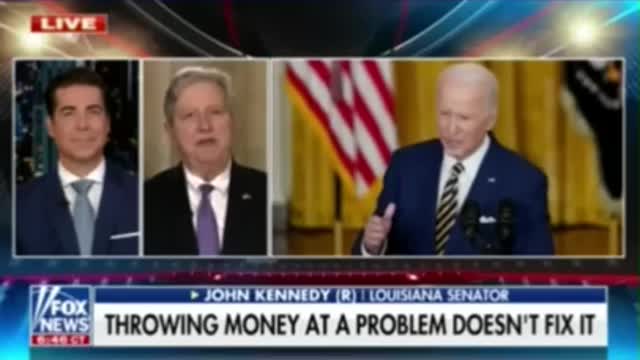 Sen. John Kennedy's epic joke about Biden's gas prices