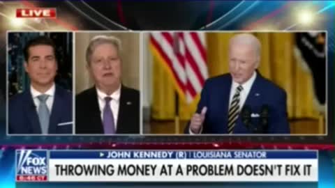 Sen. John Kennedy's epic joke about Biden's gas prices