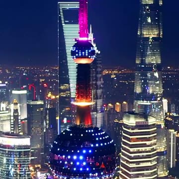 Stunning Shanghai Drone View #shorts #viral