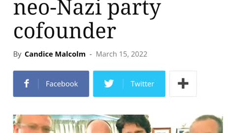 Trudeau Meets with Neo-Nazis