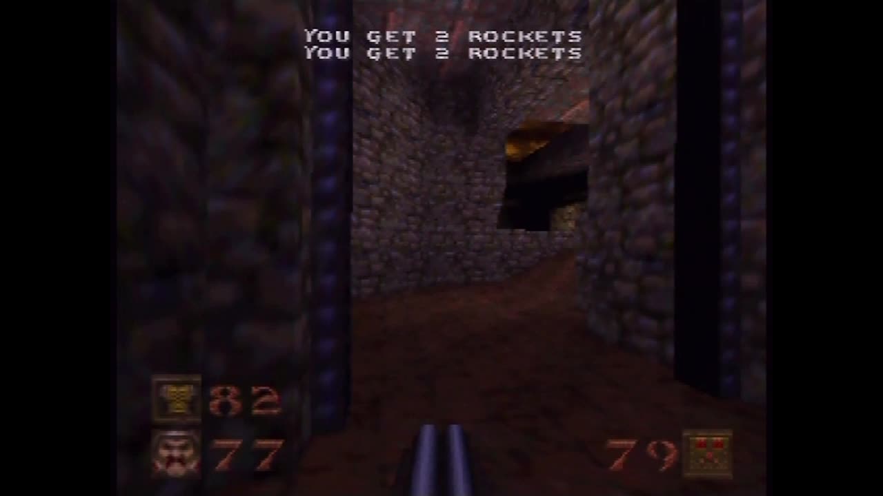 Quake Playthrough (Actual N64 Capture) - The Crypt of Decay