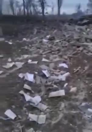 Result of Russian airstrikes in the Odessa region