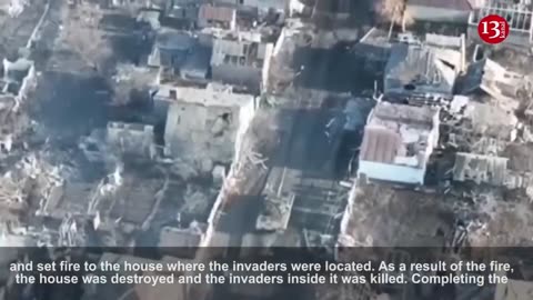 Ukrainian tank enters neighborhood where Wagners were in Bakhmut and fires at a house where they hid