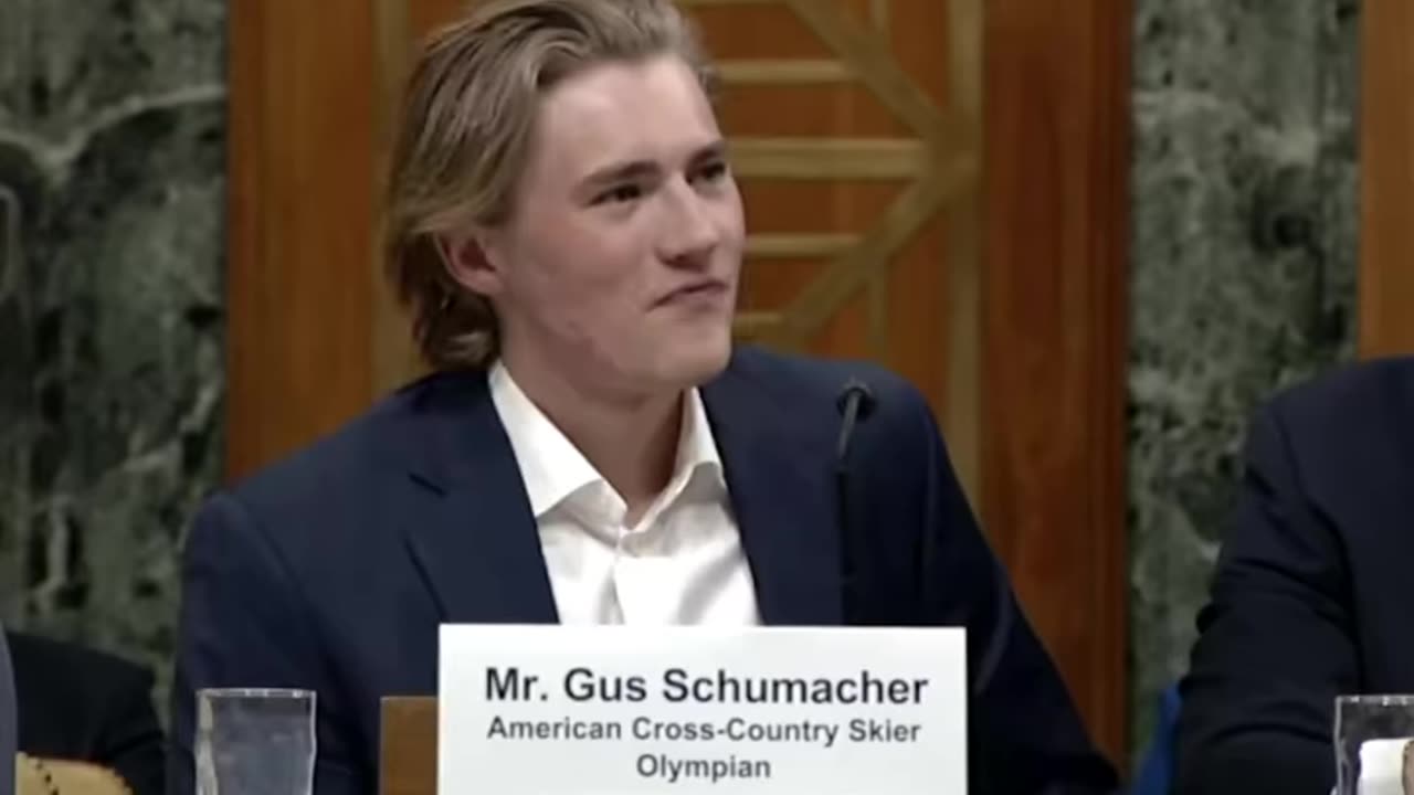 Poor kid, the Democrats threw him to the dogs by having him testify to Senator Kennedy! 😮‍💨😂