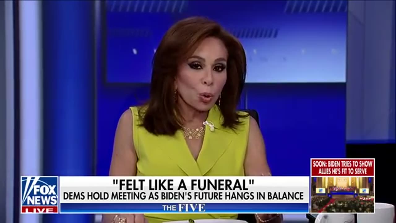 Jesse Watters- Biden is trying to 'fend off a mutiny' Gutfeld News