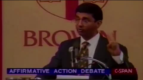 Dinesh D'Souza Demolishes Top Leftist's Arguments For Affirmative Action