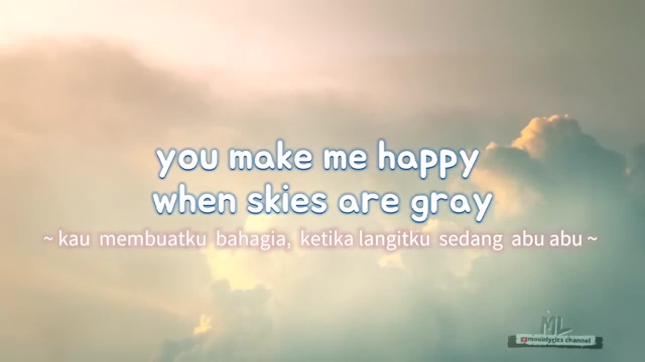 You Are My Sunshine-Christina Perri ( Lyrics Video) || Music