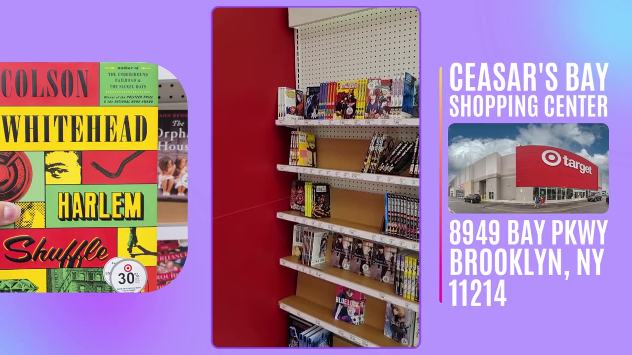 Book Shopping Vlog Take a quick trip with me to buy books at TARGET Major Book Haul Brooklyn NY