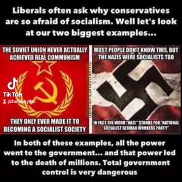 CONSERVATIVES say NO TO SOCIALISM