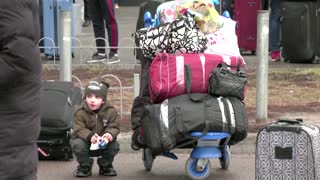 Fight or flight? Ukrainians consider their future