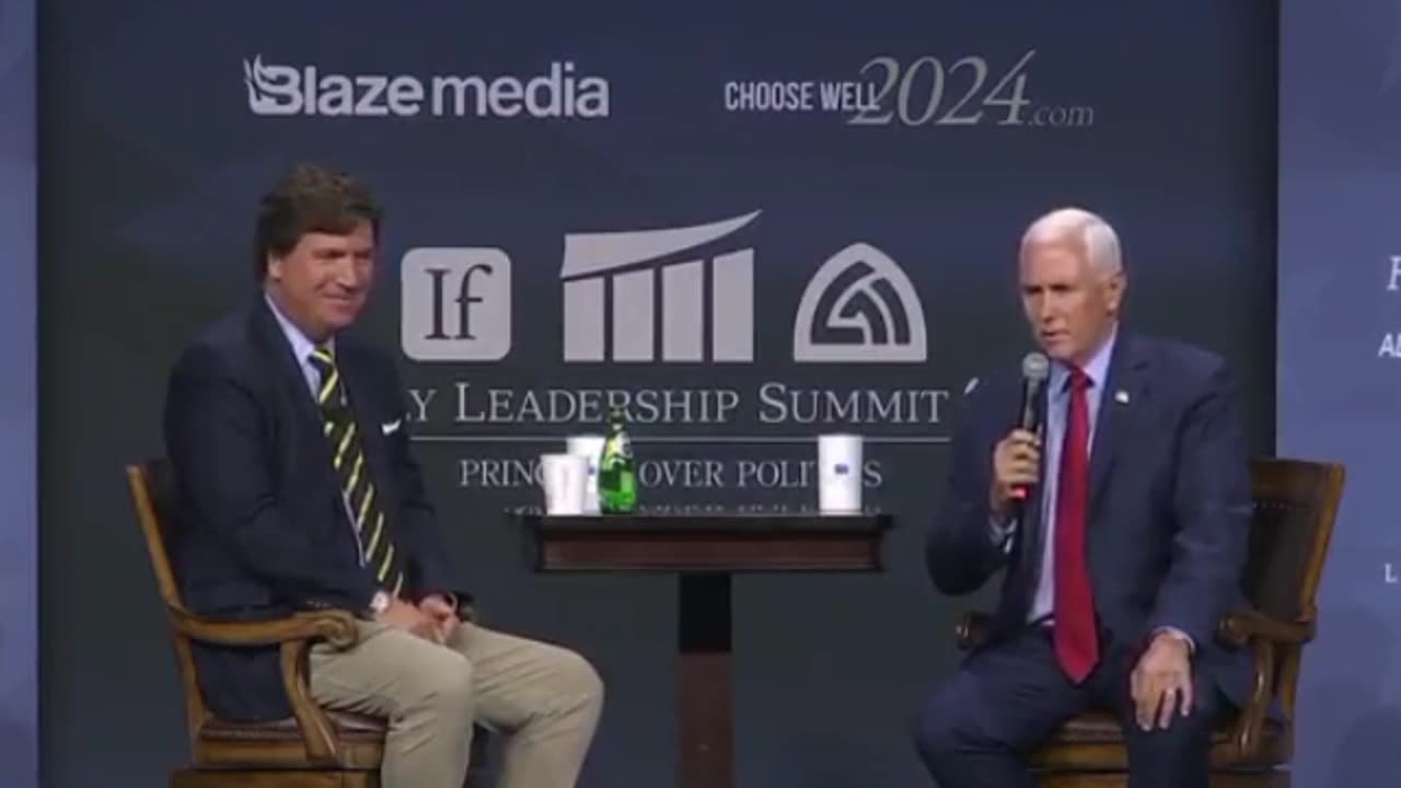 Pence chokes and asks for a break after being asked about January 6th. Amazing