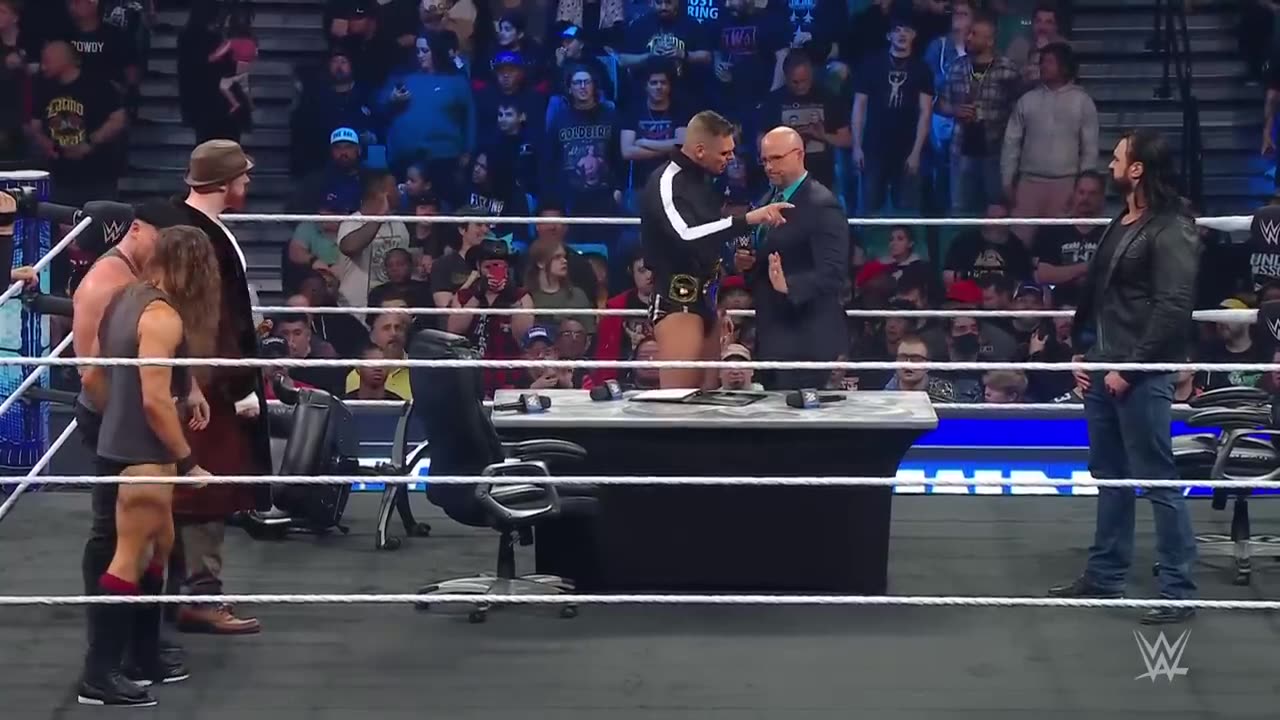 Gunther exudes confidence in contract signing with McIntyre and sheamus smack down March 24:2023