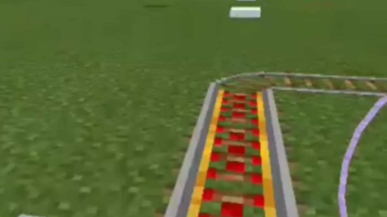 Roller coaster in mcpe