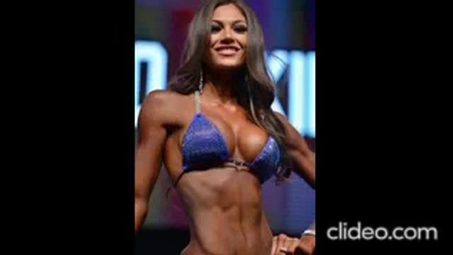 woman fitness model competition Bodybuilding physique bodybuilding swimsuit