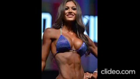 woman fitness model competition Bodybuilding physique bodybuilding swimsuit