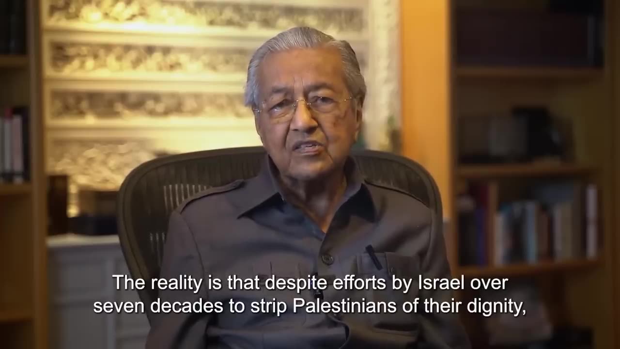 Dr Mahathir exposes Arab_Muslim leaders who betray Islam in Palestine (i.e., the Holy Land)!