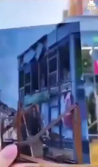 Western MSM using CGI technology to sell the narrative that Russia is targeting civilian residential areas.