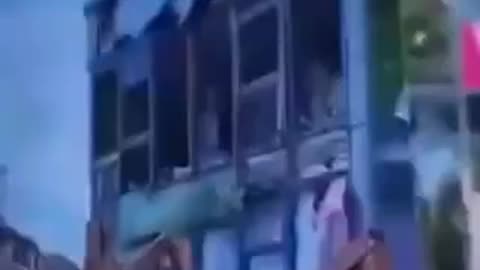 Western MSM using CGI technology to sell the narrative that Russia is targeting civilian residential areas.