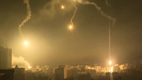 Gaza during night