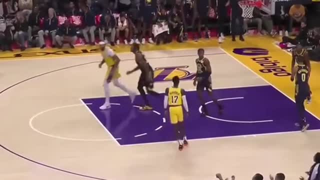 PACERS BEAT LAKERS AT BUZZER ON ANDREW NEMBHARD 3