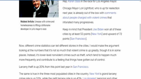 CNN and democrats are surprised that blue state voters don't like crime