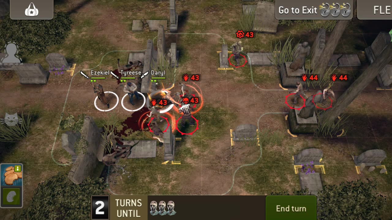 The Walking Dead No Man's Land Dead Stroll Round 40