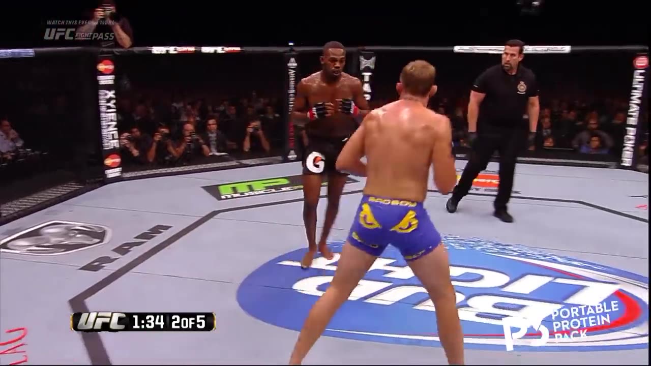 Free Fight_ Jon Jones vs Alexander Gustafsson 1 _ UFC 165, 2013