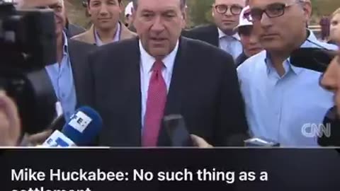 Trump has announced that he has chosen Mike Huckabee to be ambassador to Israel