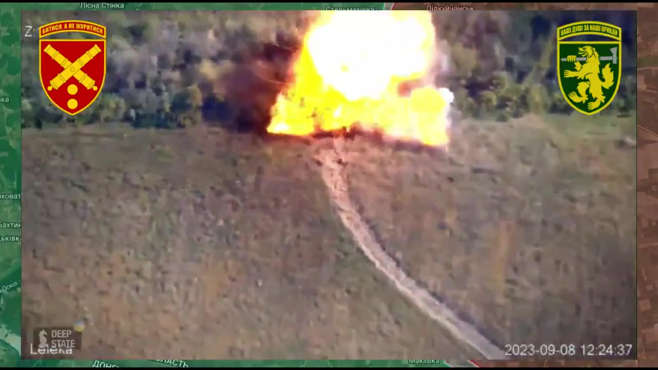 💥 Ukraine Russia War | Destruction of Russian 240mm Self-Propelled Mortar "2C4 Tyulpan" near P | RCF