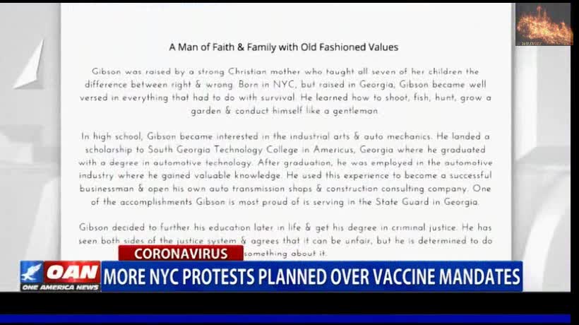 NYC Protests and NYPD Union says NO to VAX MANDATE