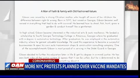 NYC Protests and NYPD Union says NO to VAX MANDATE