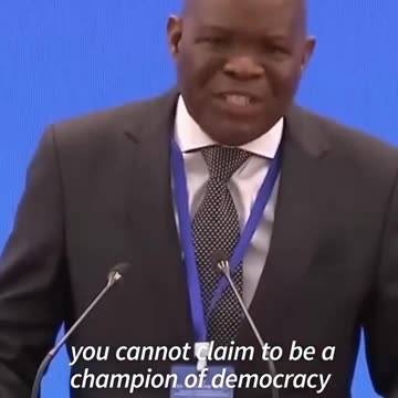 Kamala Rebuked - Zambia Opposition Leader Calls It As He Sees It In Short & Powerful Speech